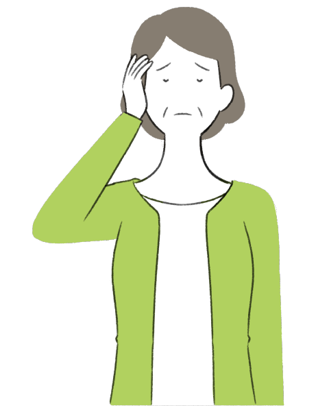 微熱のイラスト