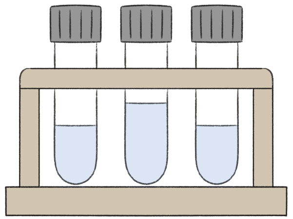 血液検査のイラスト
